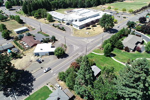 Drone Photo of Levens and Ellendale Intersection