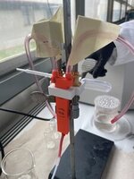 Microfluidic Adjustable Height Stand