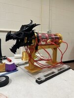 Ion Engine With Dragon Head