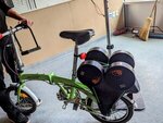 Carbon Fiber Bicycle Cargo-Rack Testing